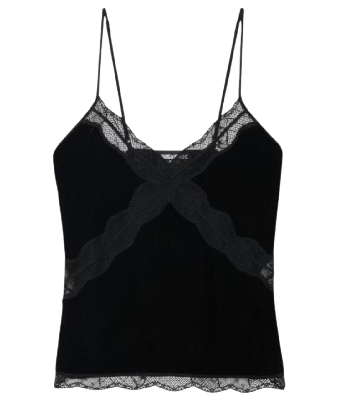 ZADIG & VOLTAIRE Черная вискозная блузы, фото 1