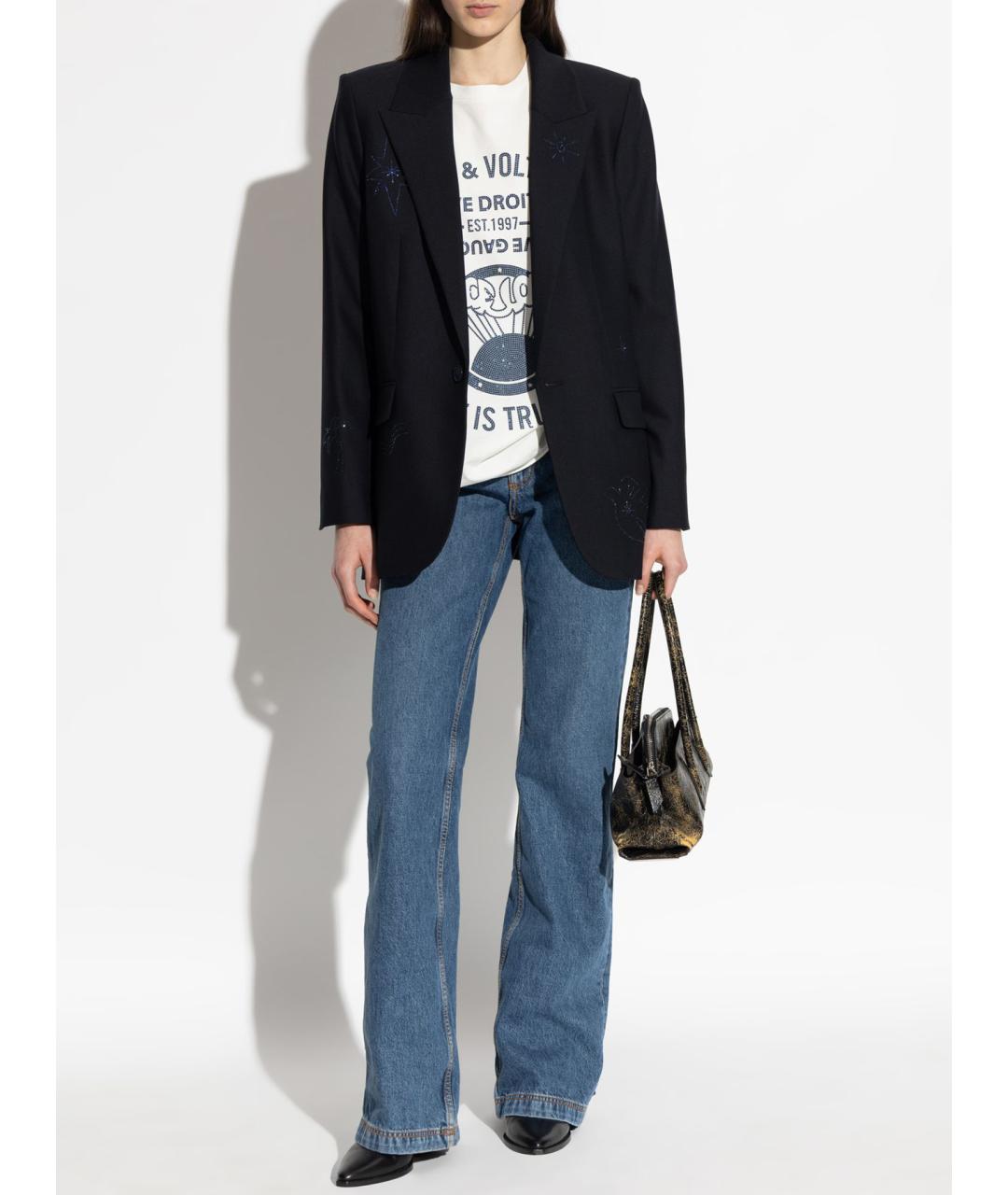 ZADIG & VOLTAIRE Белая хлопковая футболка, фото 2