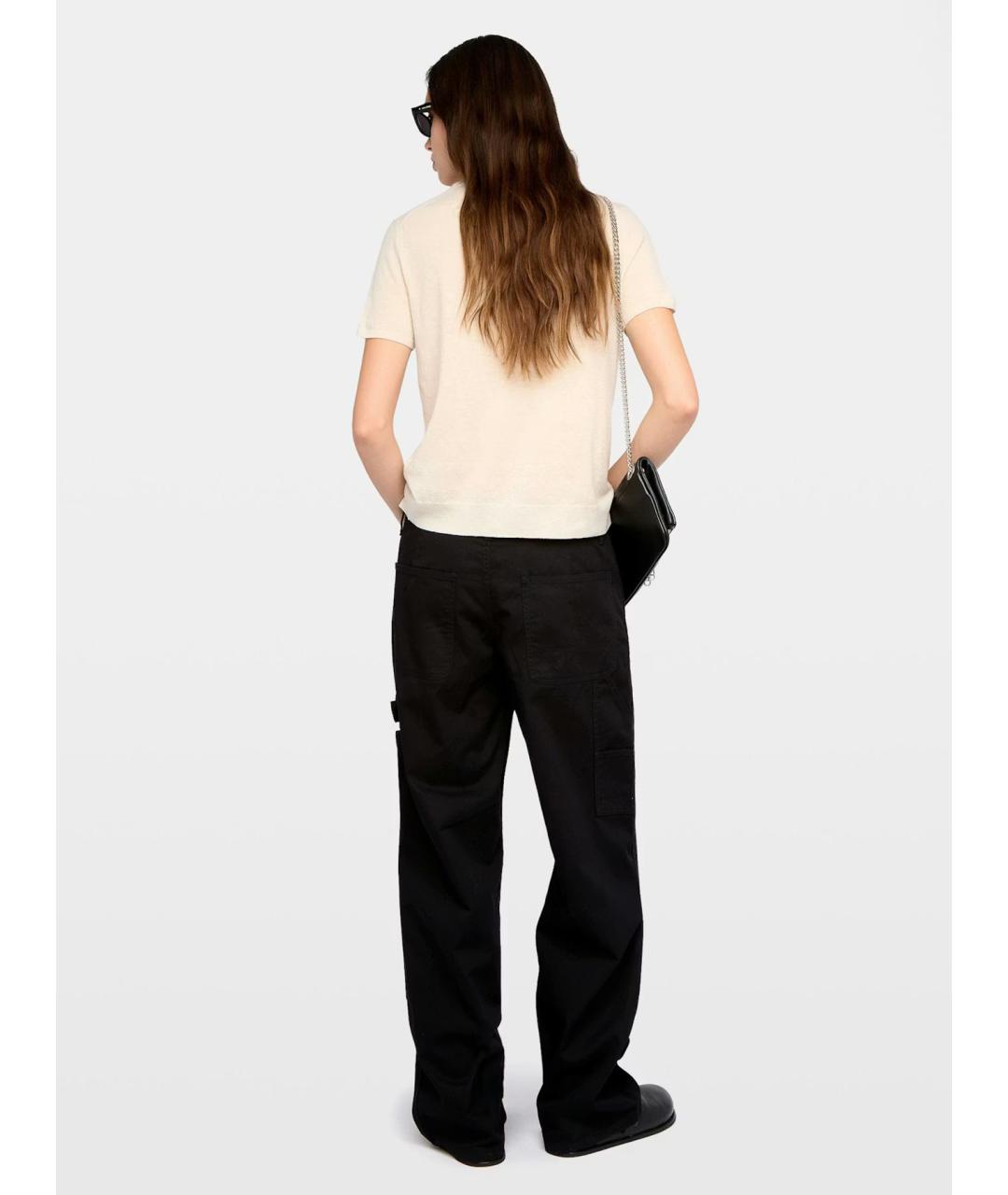 ZADIG & VOLTAIRE Бежевый кашемировый джемпер / свитер, фото 3