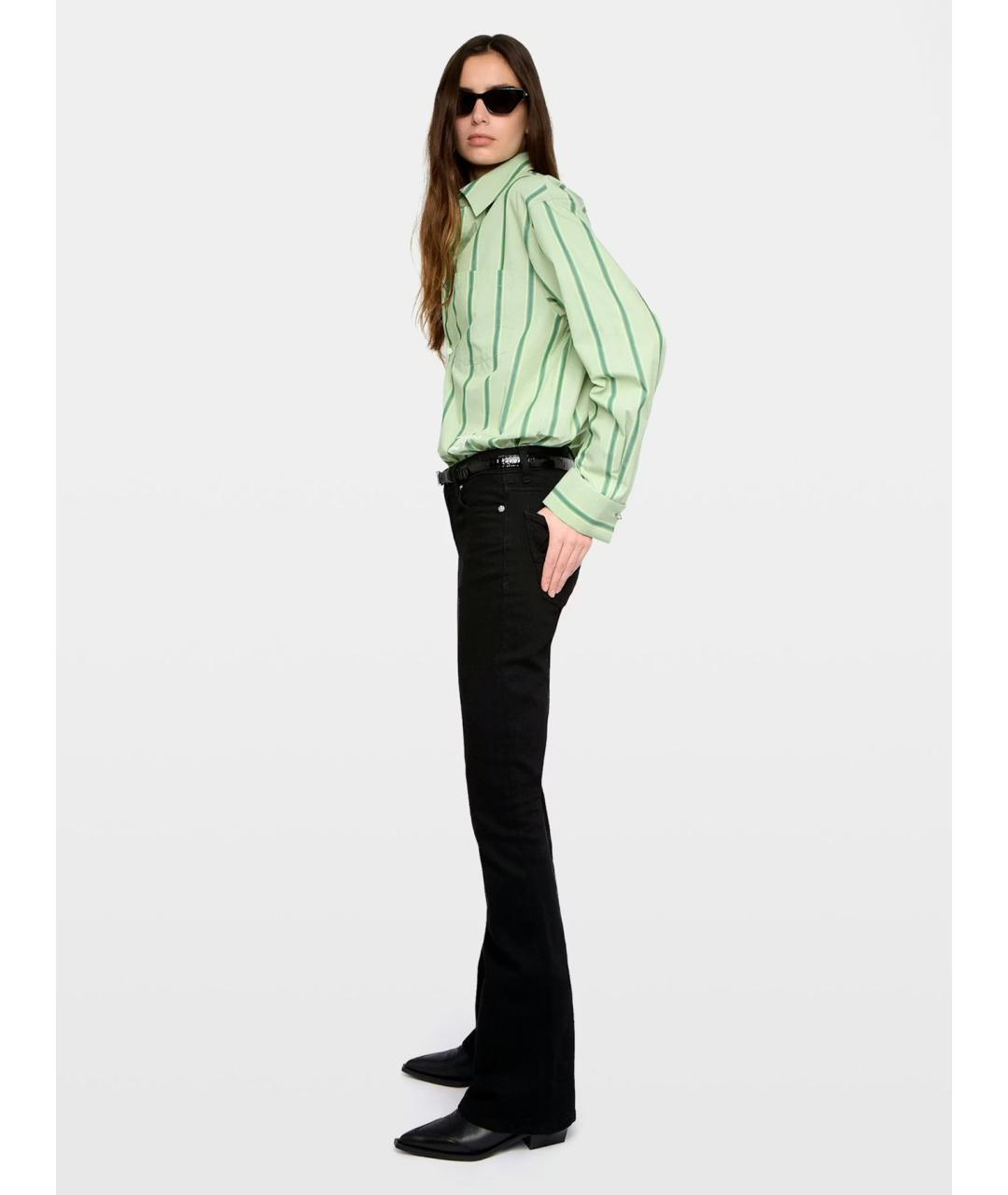 ZADIG & VOLTAIRE Зеленая хлопковая рубашка, фото 4