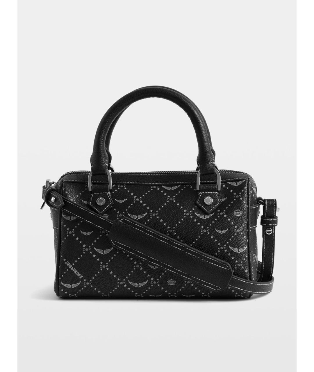 ZADIG & VOLTAIRE Черная сумка тоут из искусственной кожи, фото 3