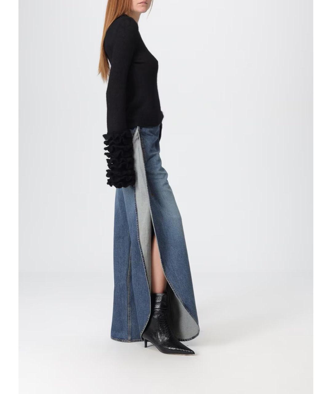 ALAIA Черный шерстяной джемпер / свитер, фото 7