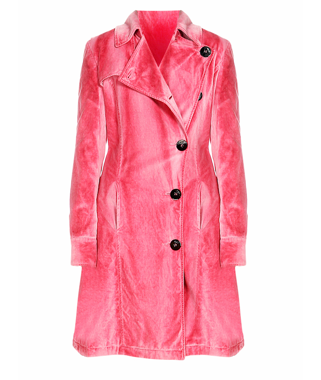 JOHN RICHMOND Розовое хлопковое пальто, фото 1