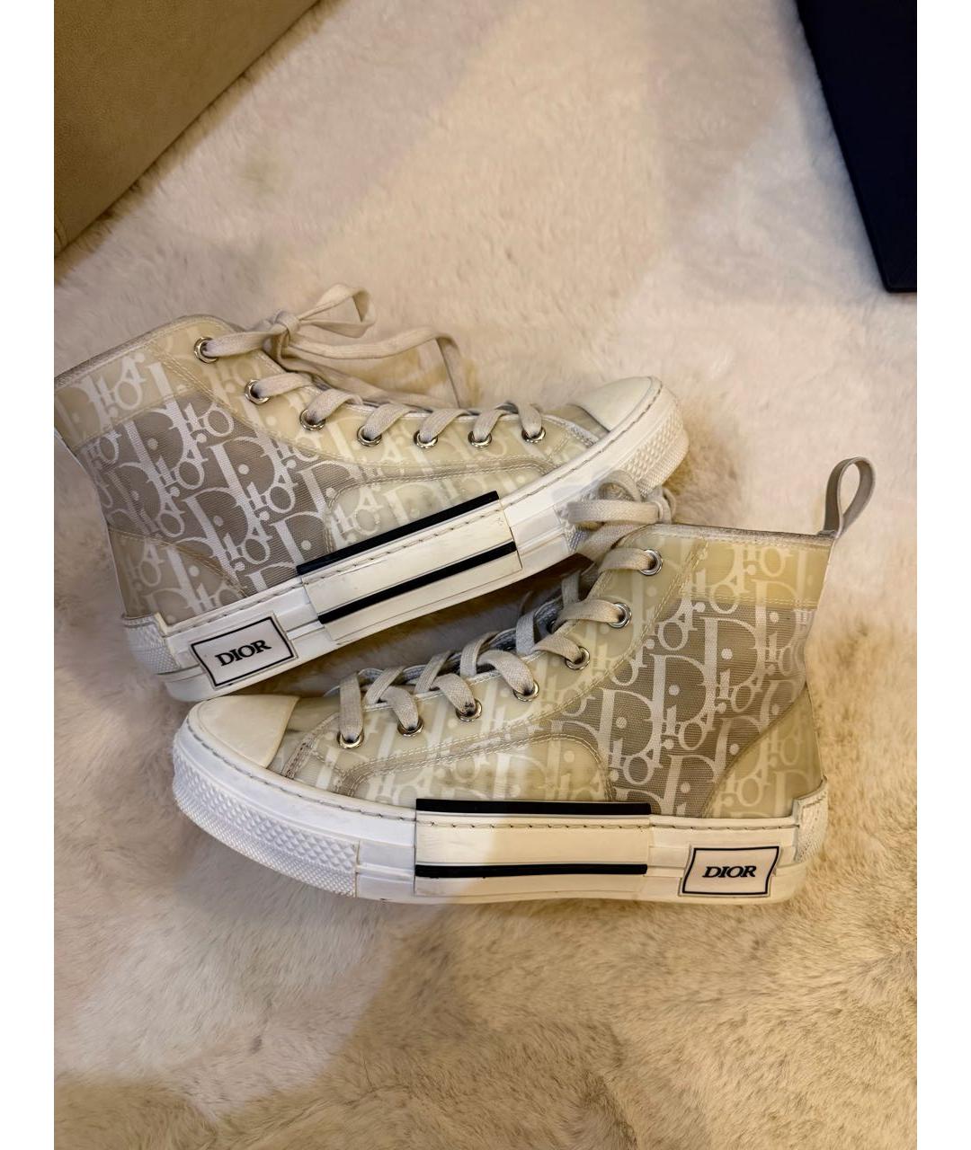 CHRISTIAN DIOR Белые кеды, фото 5