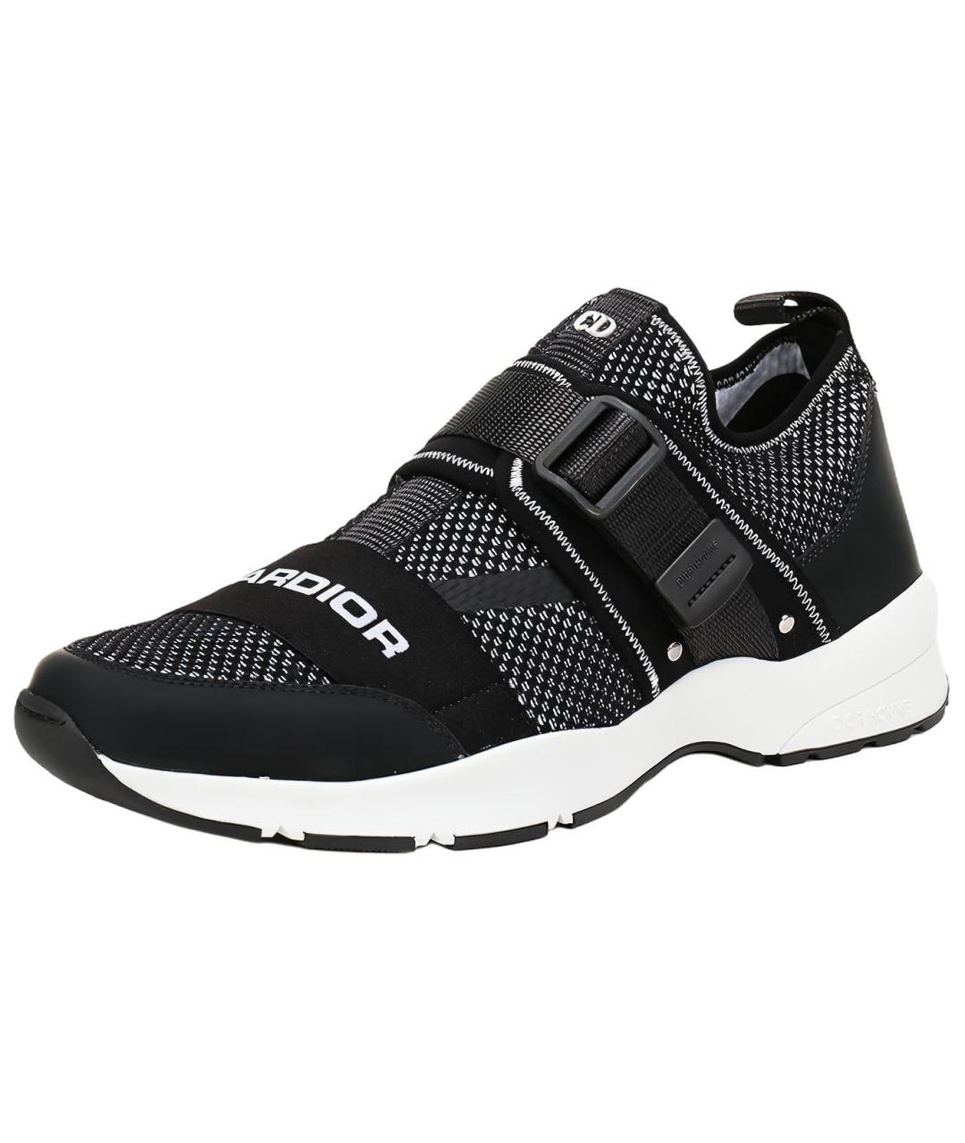 CHRISTIAN DIOR Черные высокие кроссовки / кеды, фото 3