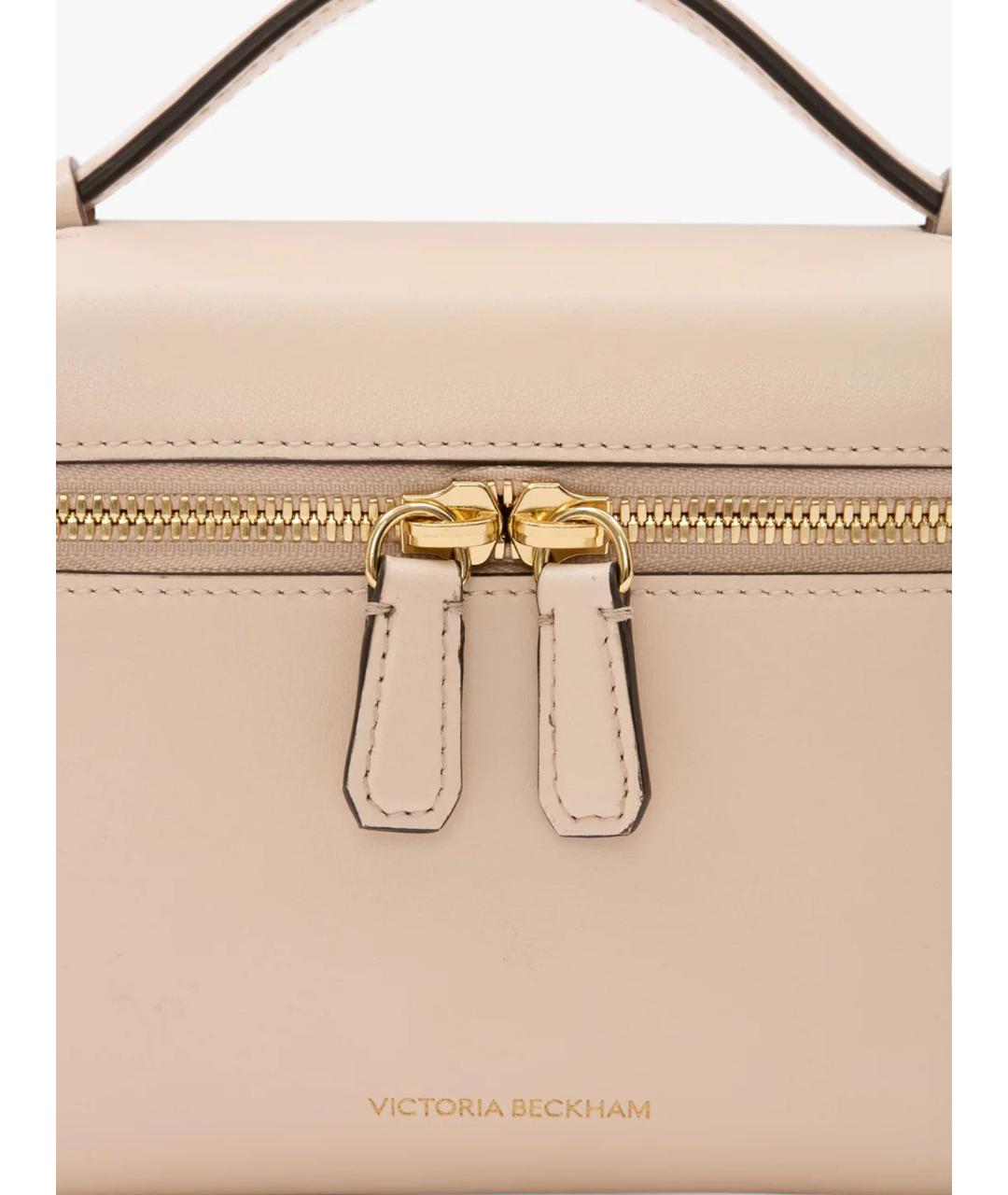 VICTORIA BECKHAM Розовая кожаная сумка через плечо, фото 2