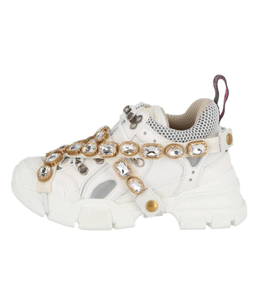 GUCCI Белые кроссовки, фото 2