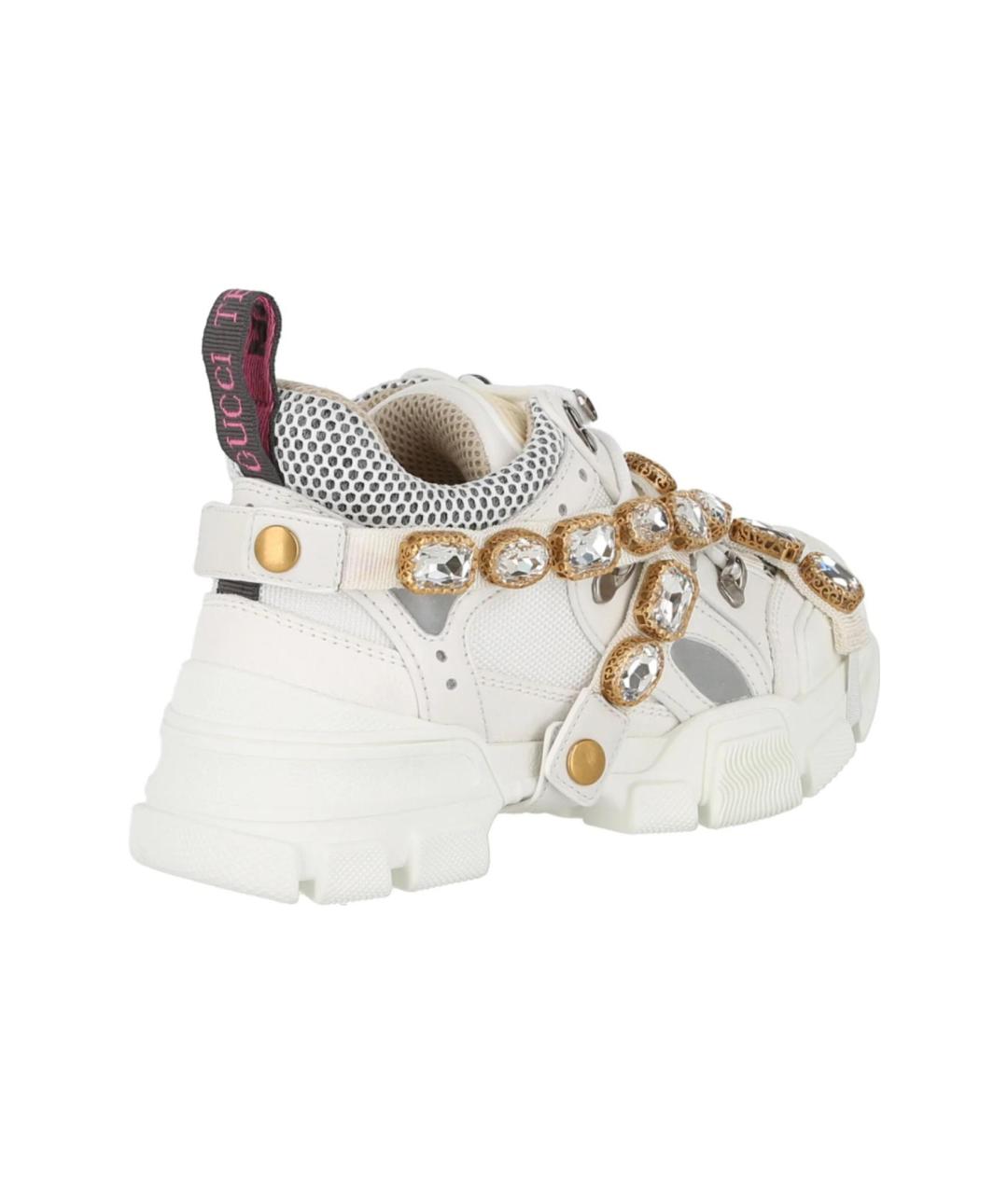 GUCCI Белые кроссовки, фото 5