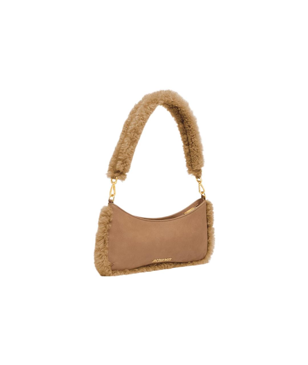 JACQUEMUS Коричневая сумка через плечо, фото 2