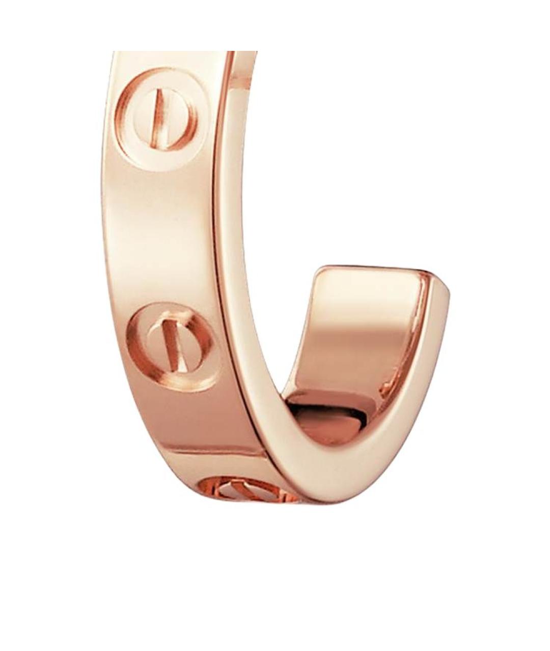 CARTIER Серьги из розового золота, фото 4