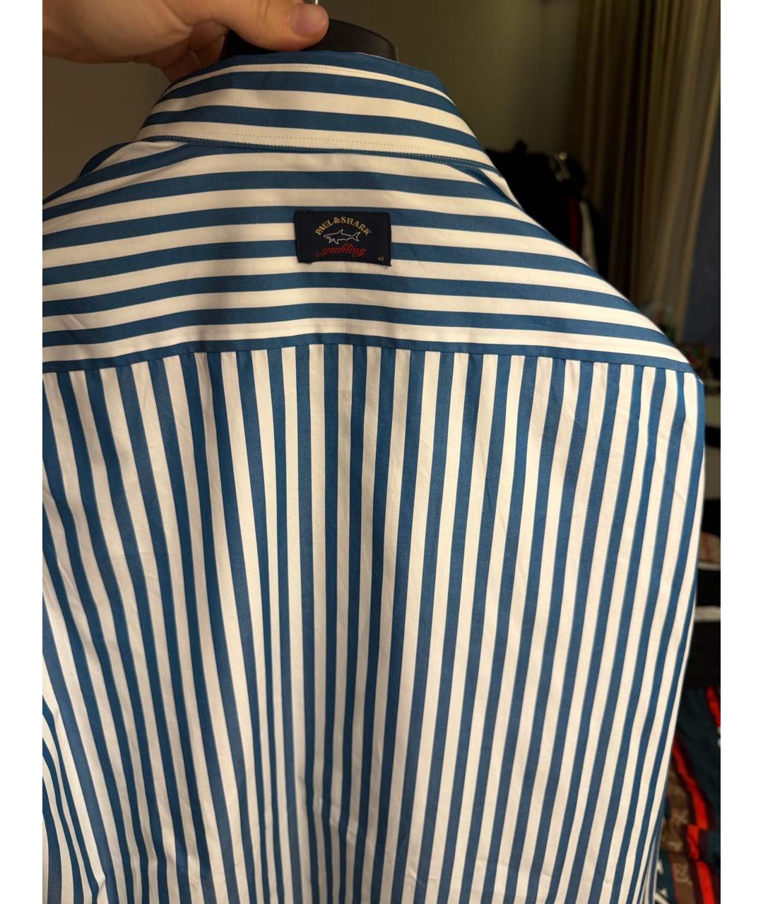 PAUL & SHARK Хлопковая кэжуал рубашка, фото 3