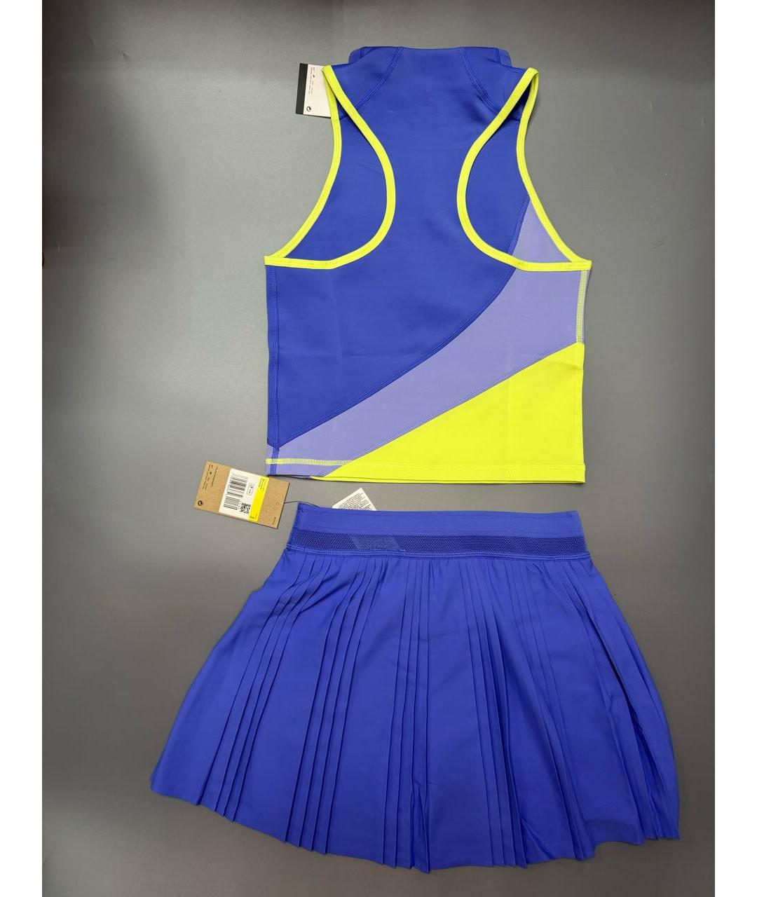 NIKE Синий синтетический спортивные костюмы, фото 2