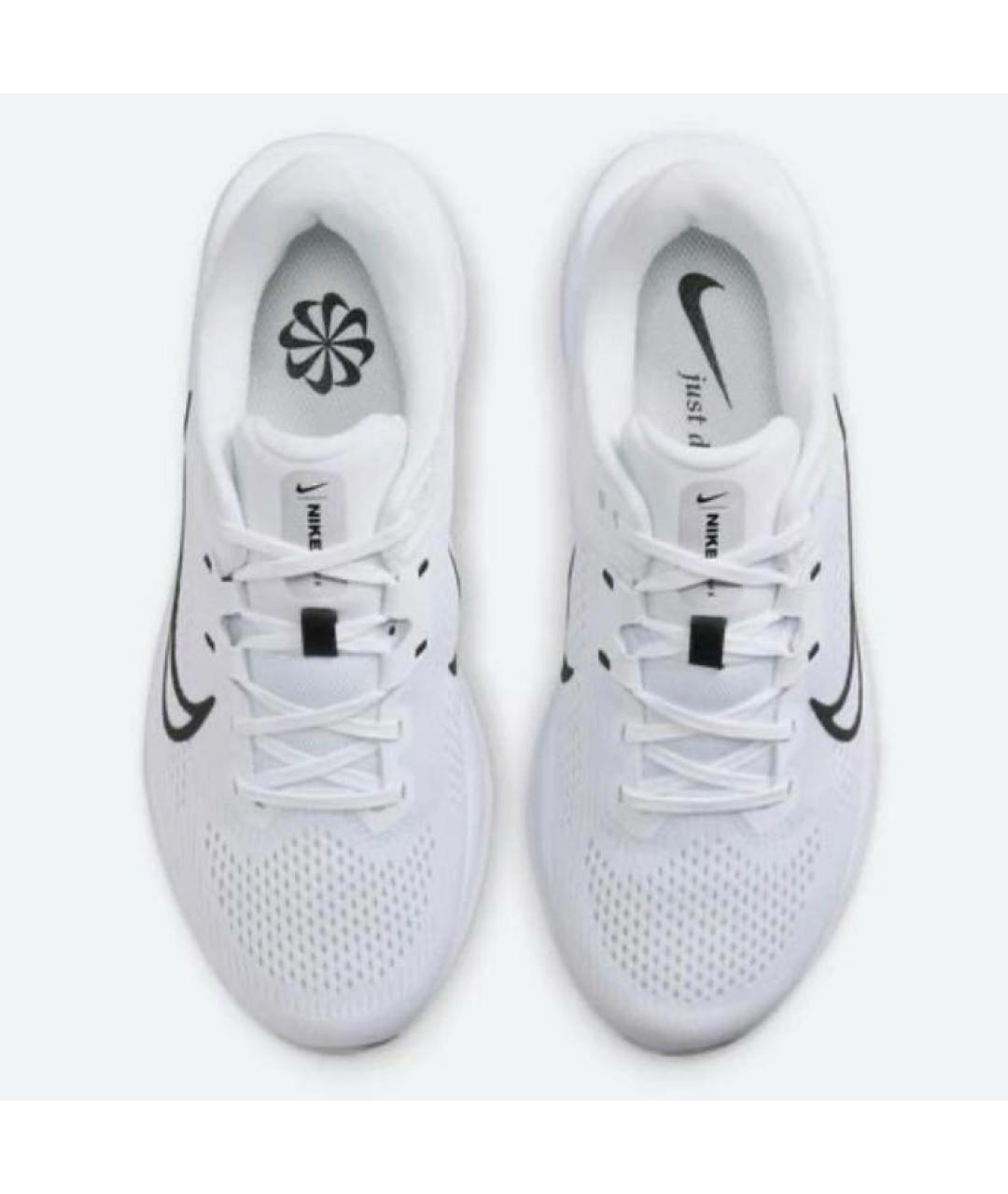 NIKE Белые текстильные кроссовки, фото 2