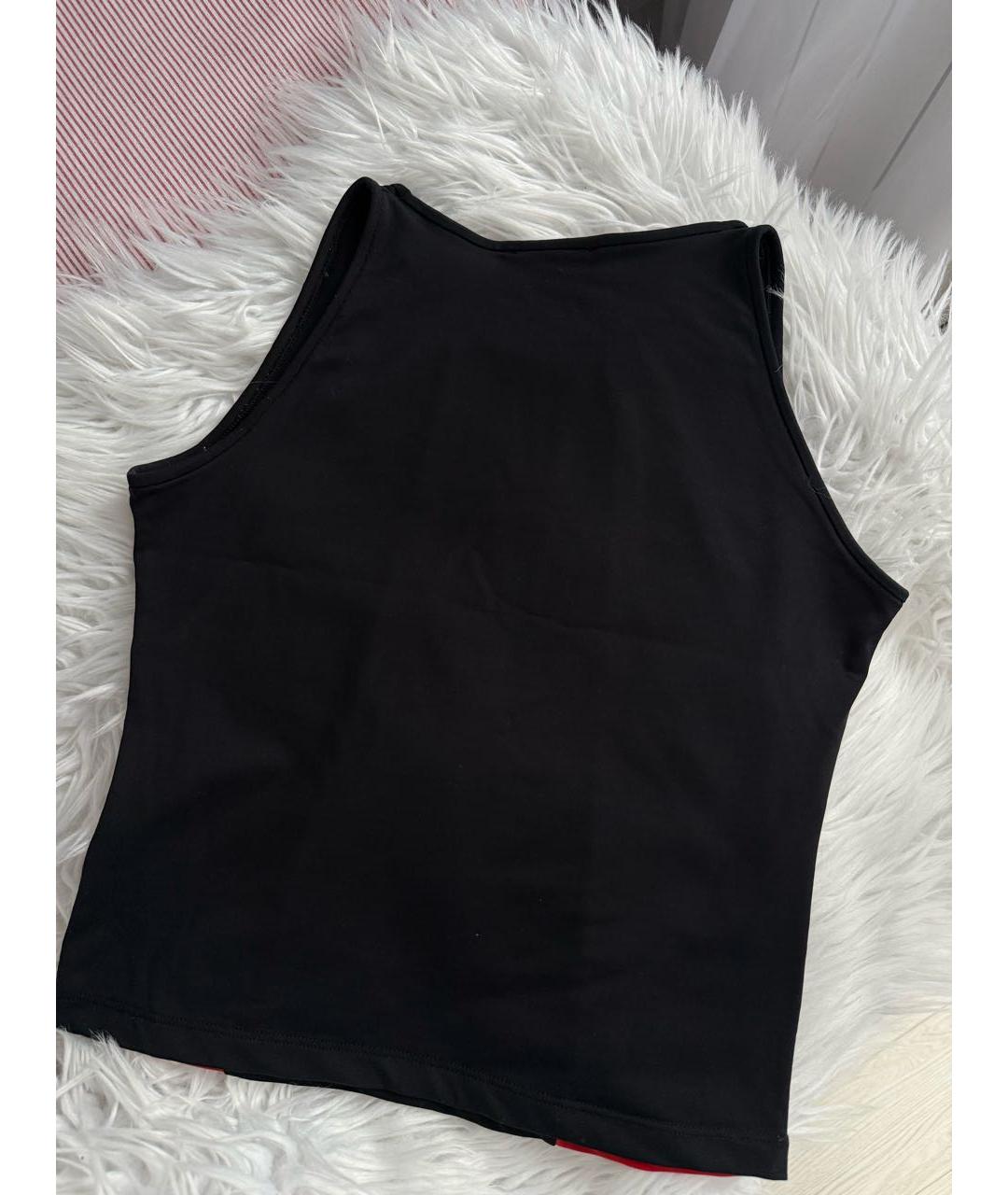 FENDI Черная майка, фото 6