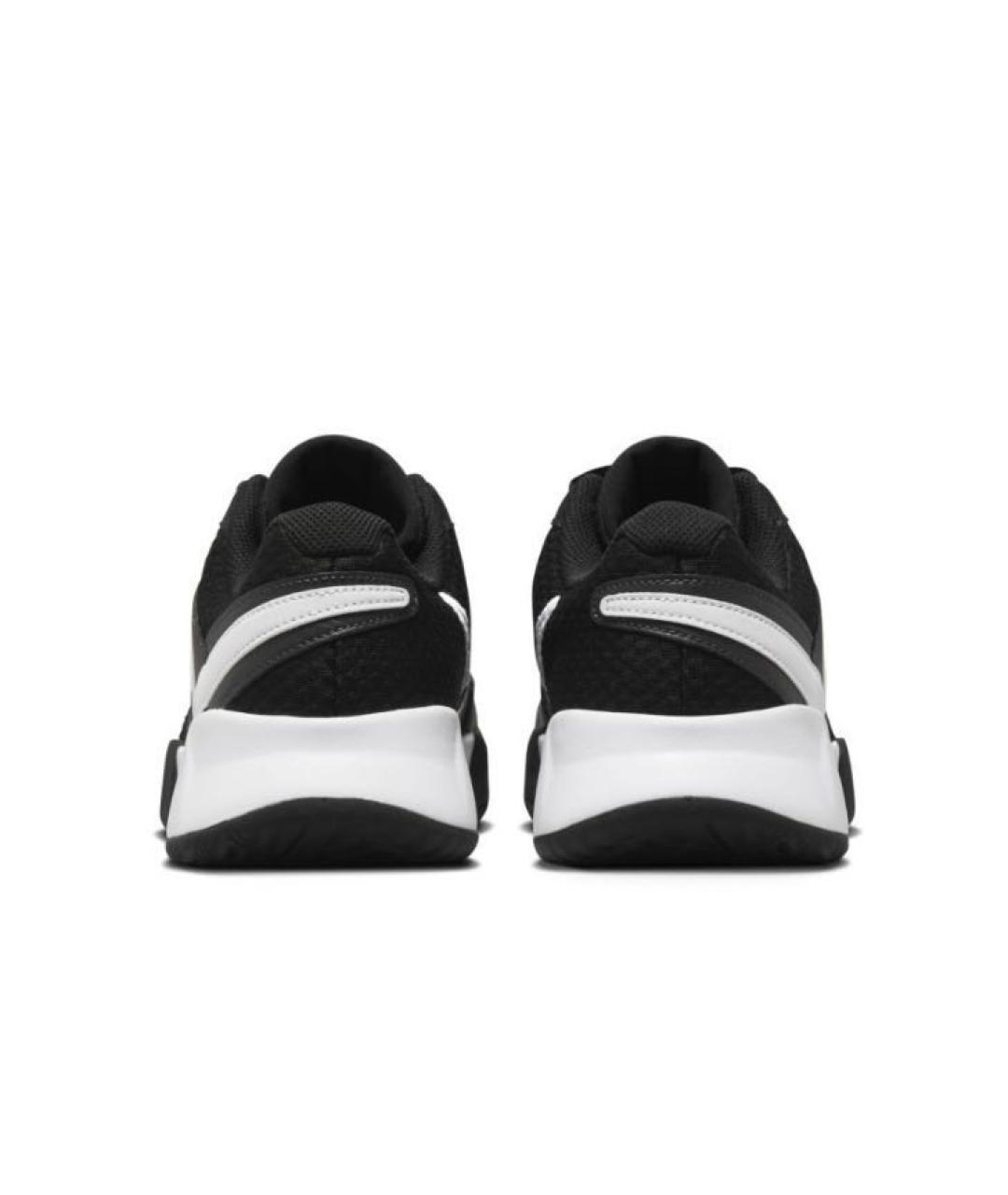 NIKE Черные кожаные кроссовки, фото 4