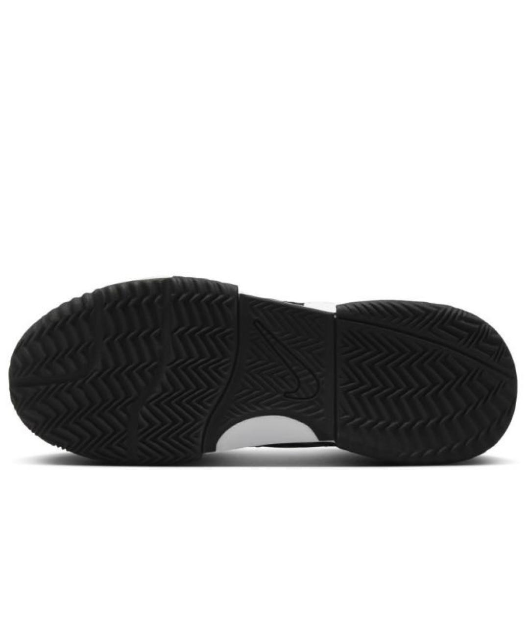 NIKE Черные кожаные кроссовки, фото 6