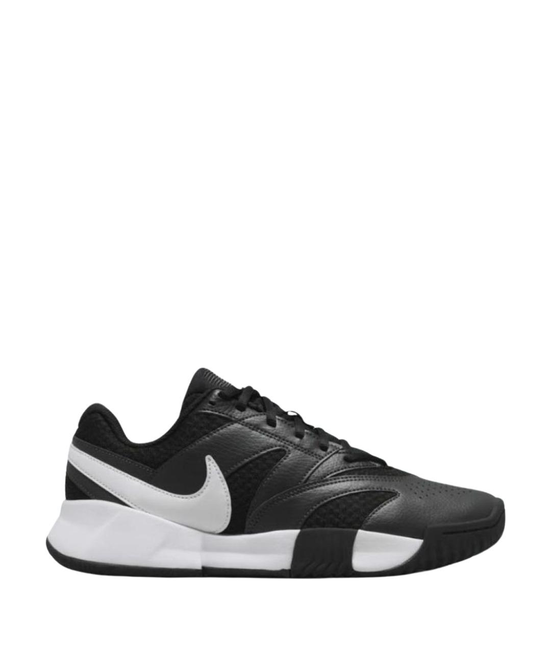 NIKE Черные кожаные кроссовки, фото 1