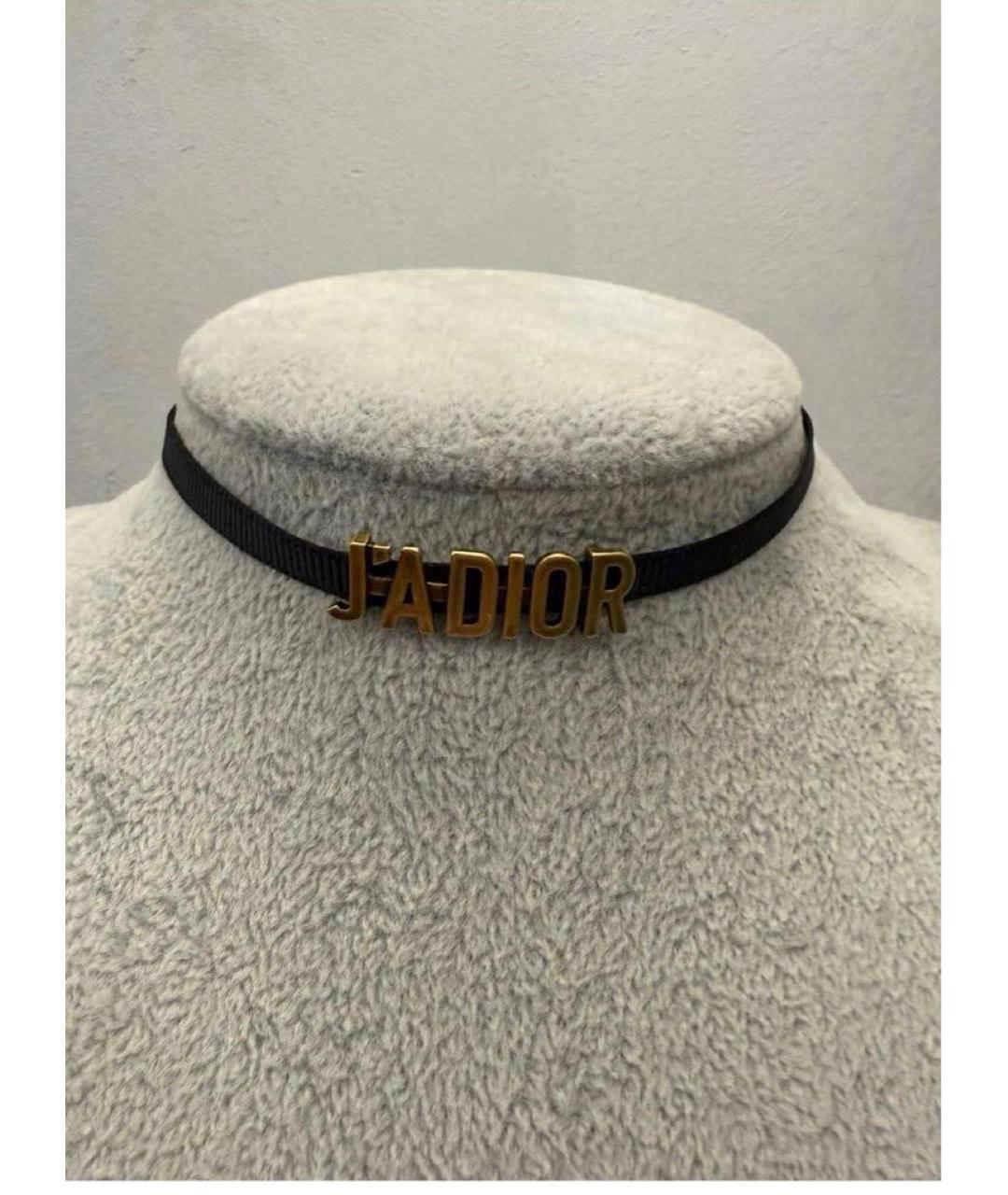 CHRISTIAN DIOR Черный чокер, фото 2