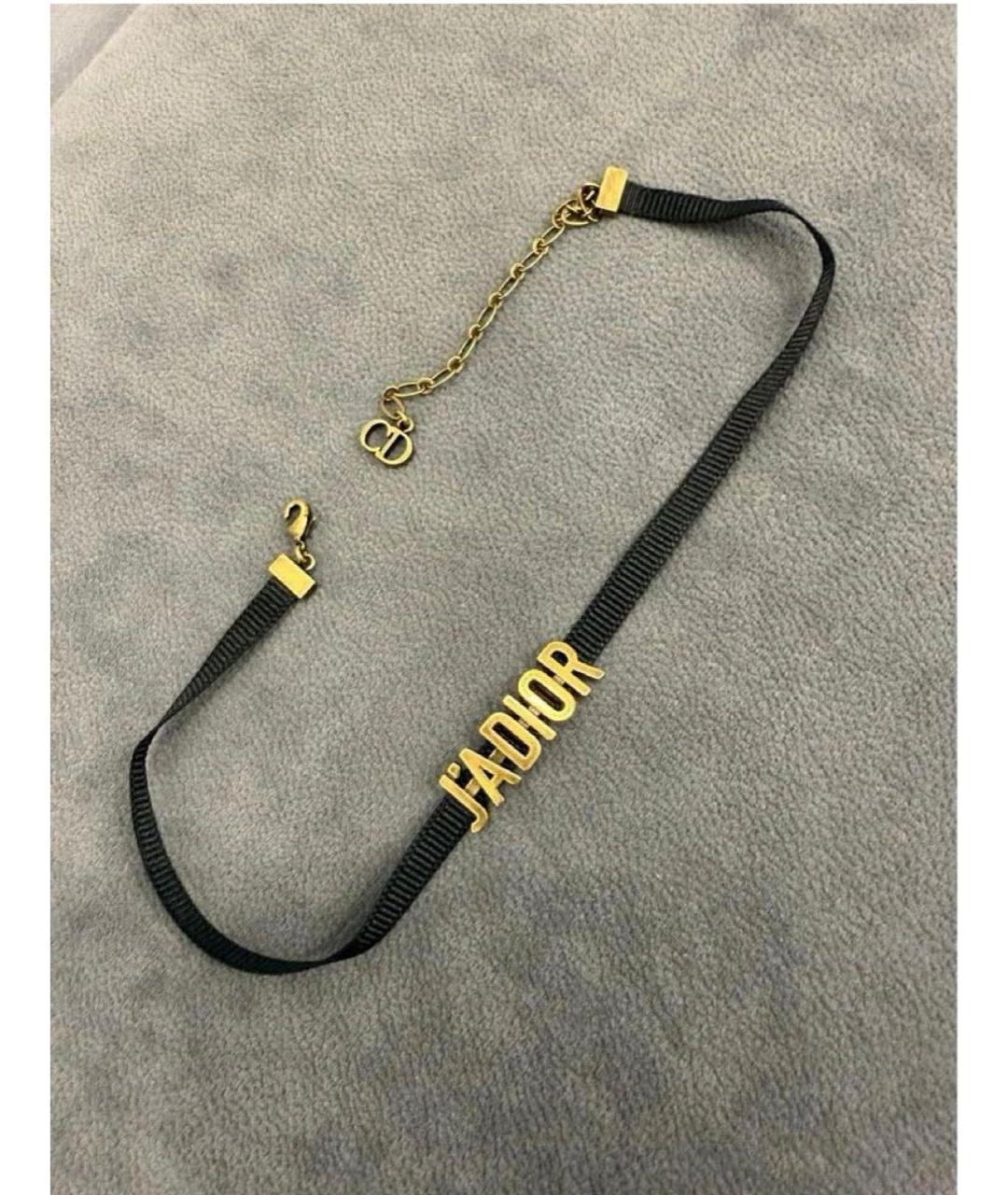 CHRISTIAN DIOR Черный чокер, фото 5