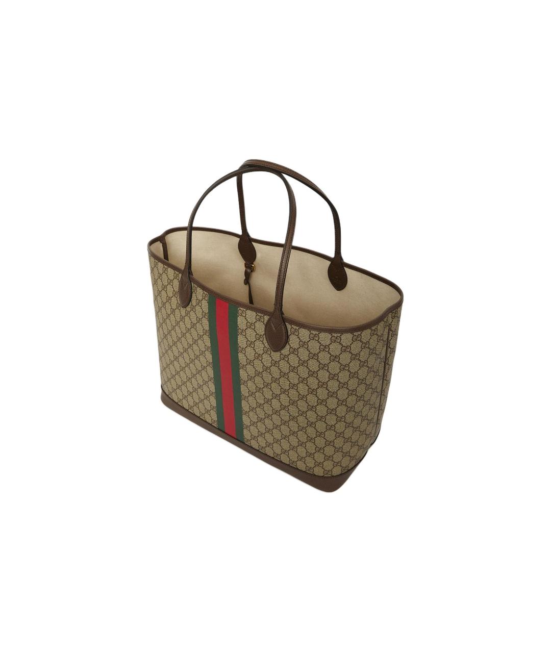 GUCCI Коричневая сумка через плечо, фото 4