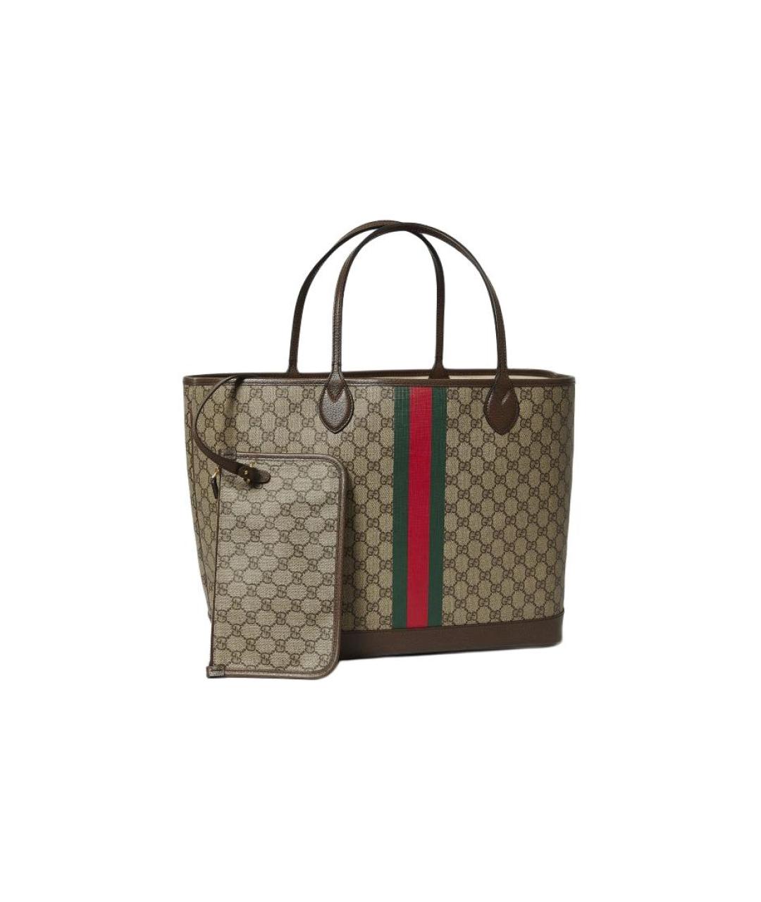 GUCCI Коричневая сумка через плечо, фото 5