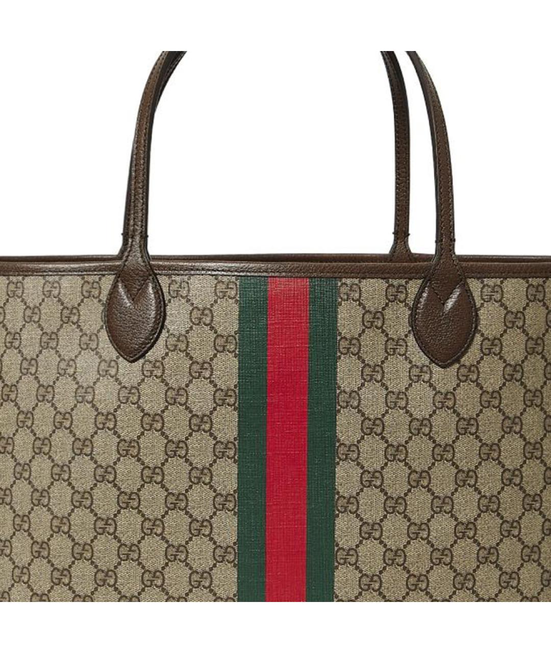 GUCCI Коричневая сумка через плечо, фото 6