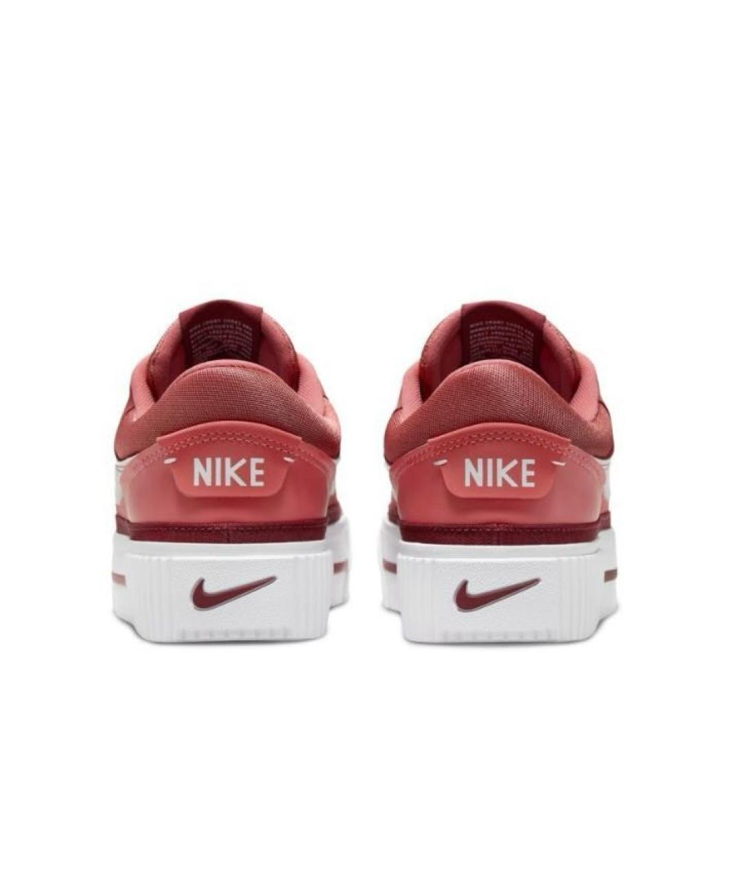 NIKE Бордовые замшевые кроссовки, фото 3