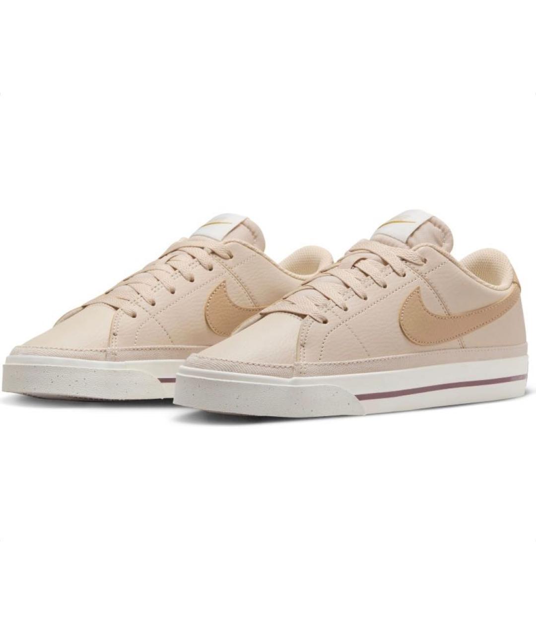 NIKE Коралловые кожаные кроссовки, фото 2