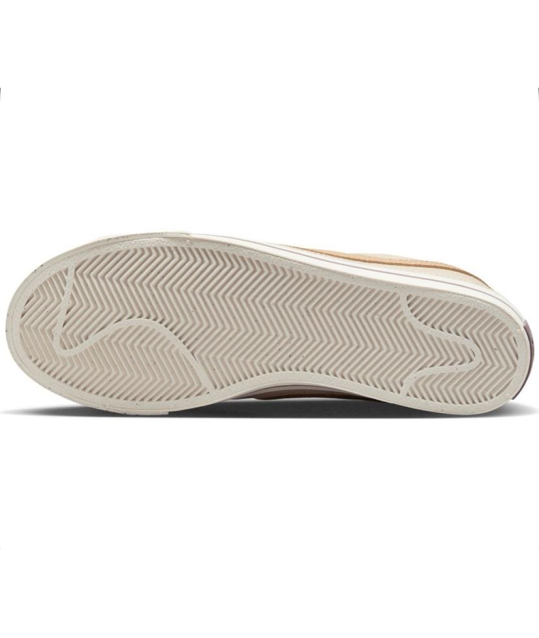 NIKE Коралловые кожаные кроссовки, фото 5