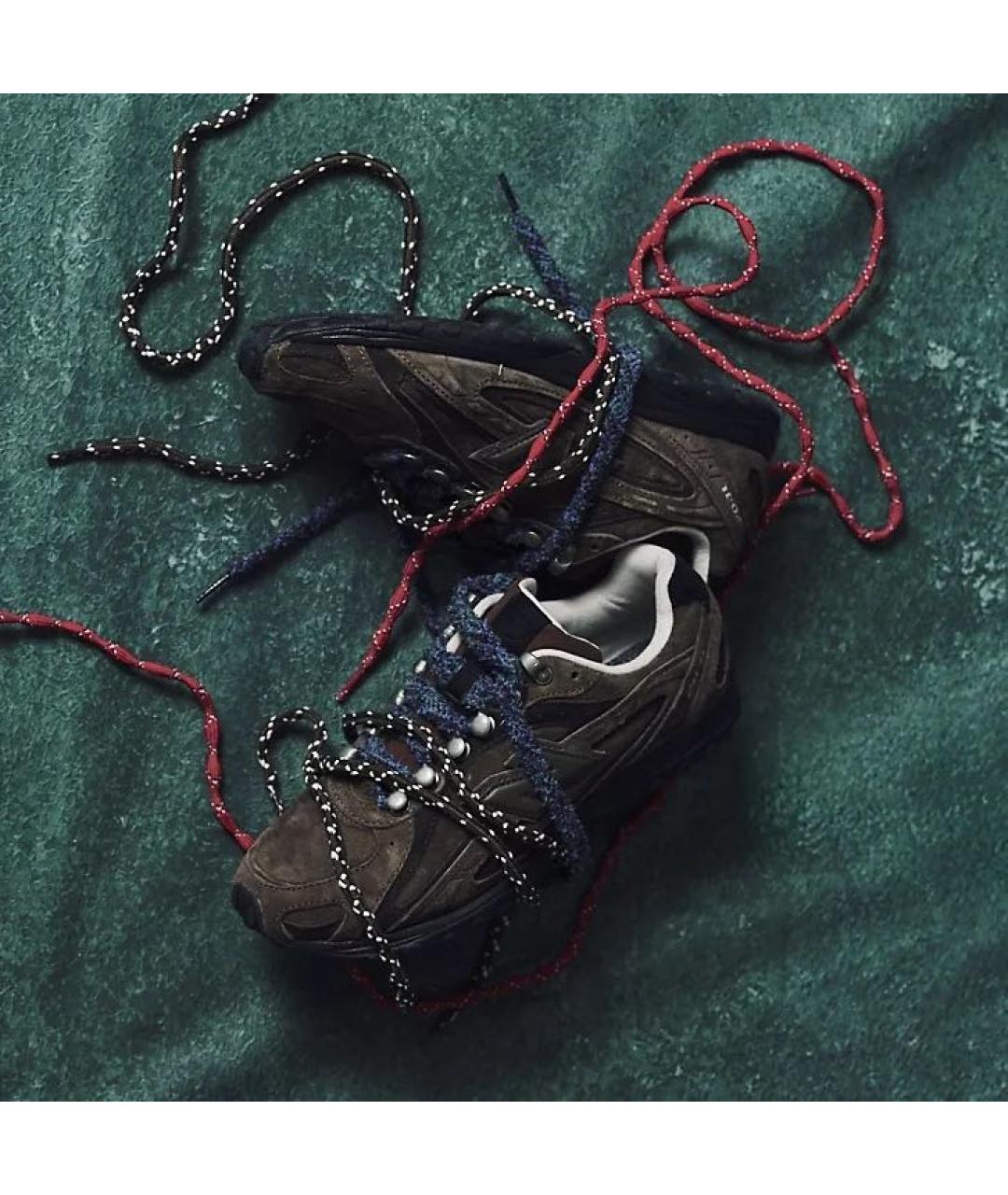 NEW BALANCE Коричневые замшевые низкие кроссовки / кеды, фото 7