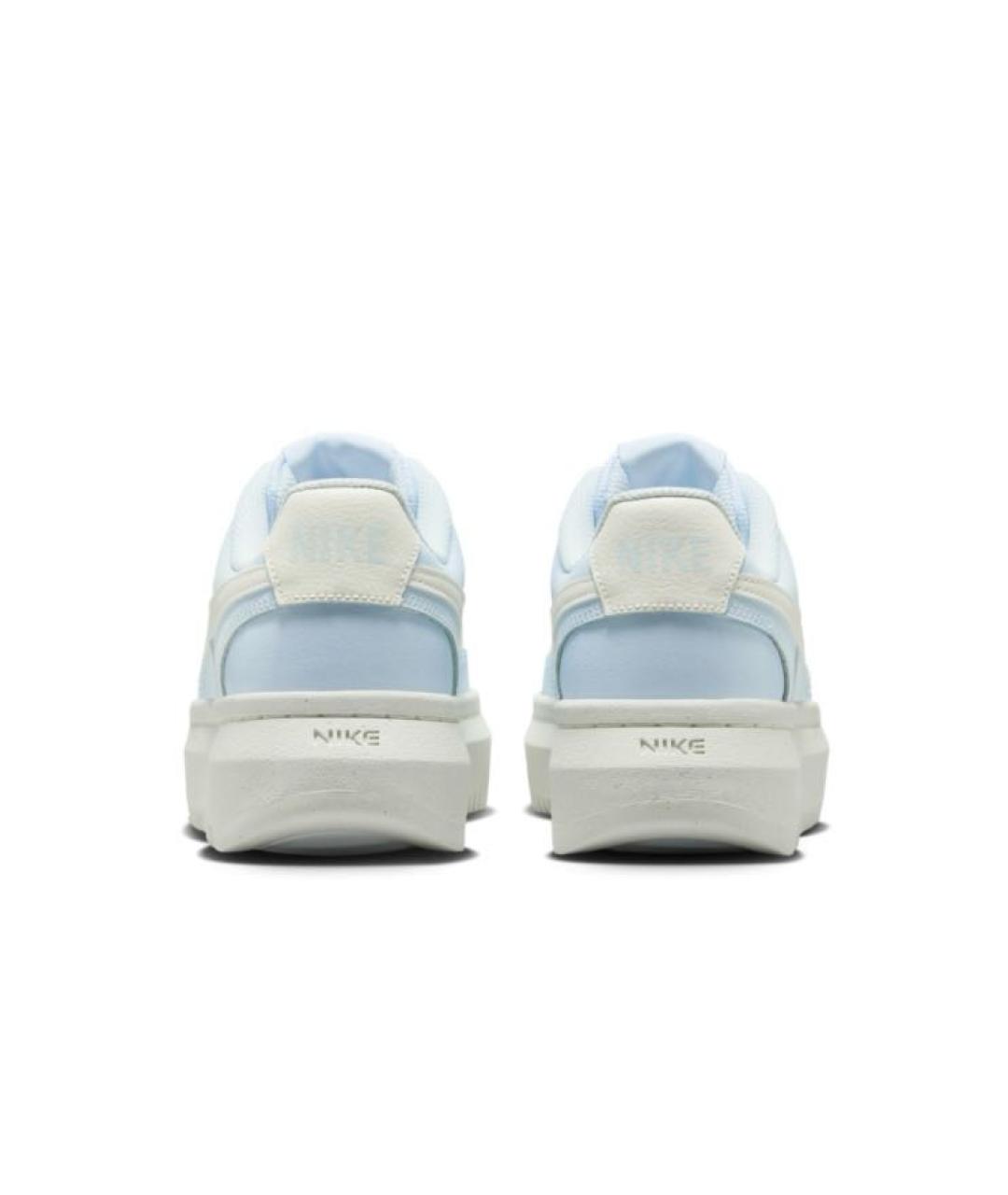 NIKE Голубые кожаные кроссовки, фото 3