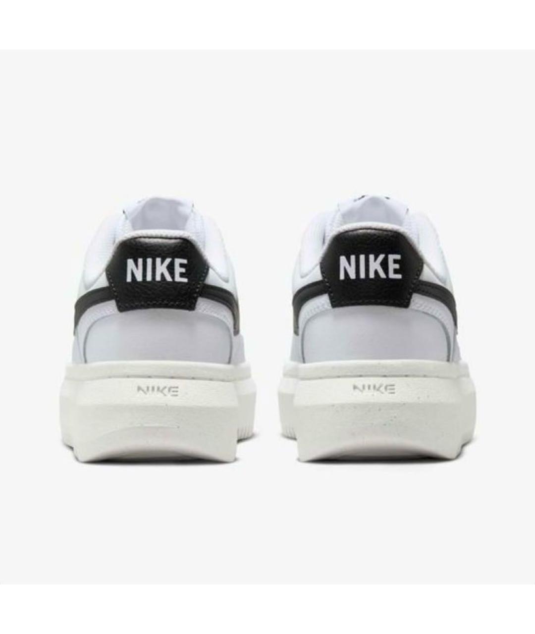 NIKE Белые кожаные кроссовки, фото 4