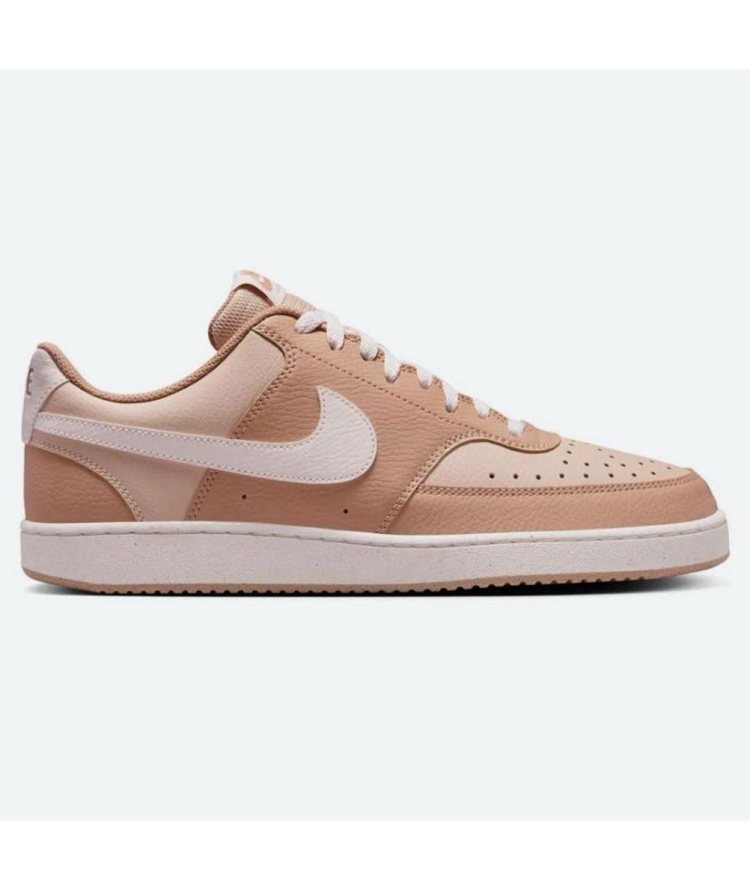 NIKE Коралловые кожаные кроссовки, фото 7