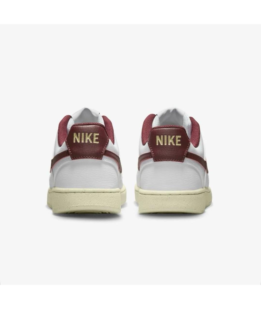 NIKE Белые кожаные кроссовки, фото 3