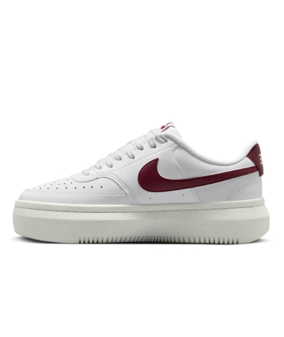 NIKE Белые кожаные кроссовки, фото 5