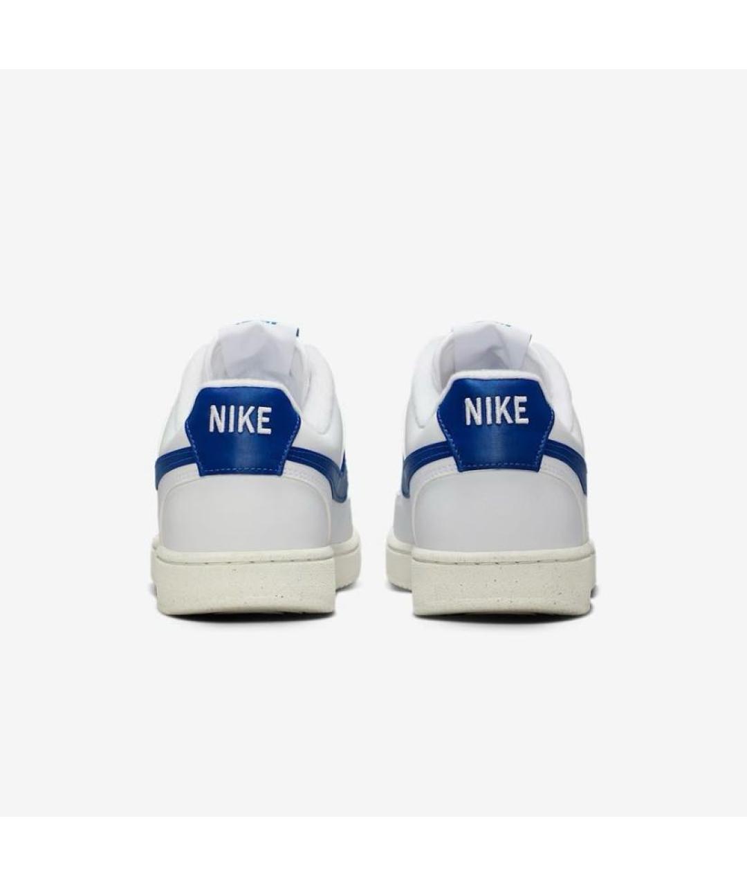 NIKE Белые кожаные кроссовки, фото 3