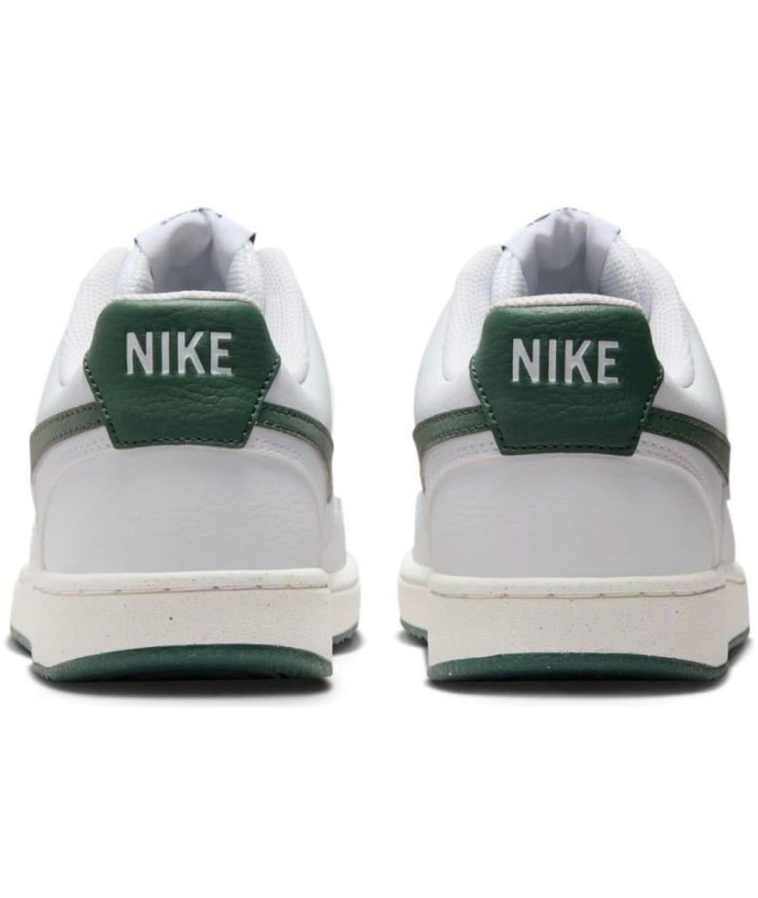 NIKE Белые кожаные кроссовки, фото 3