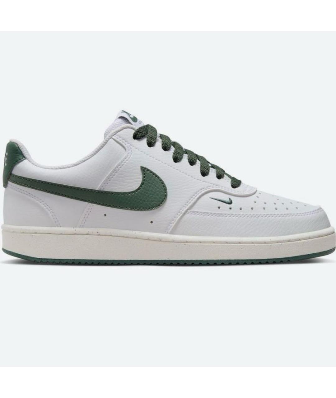 NIKE Белые кожаные кроссовки, фото 5