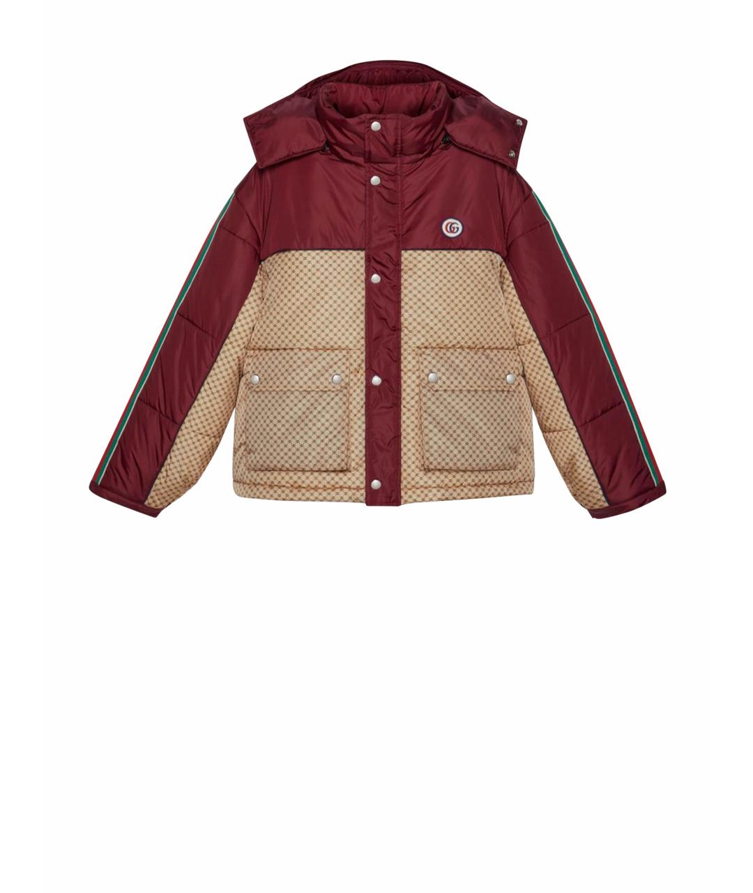 GUCCI Бордовая куртка, фото 1