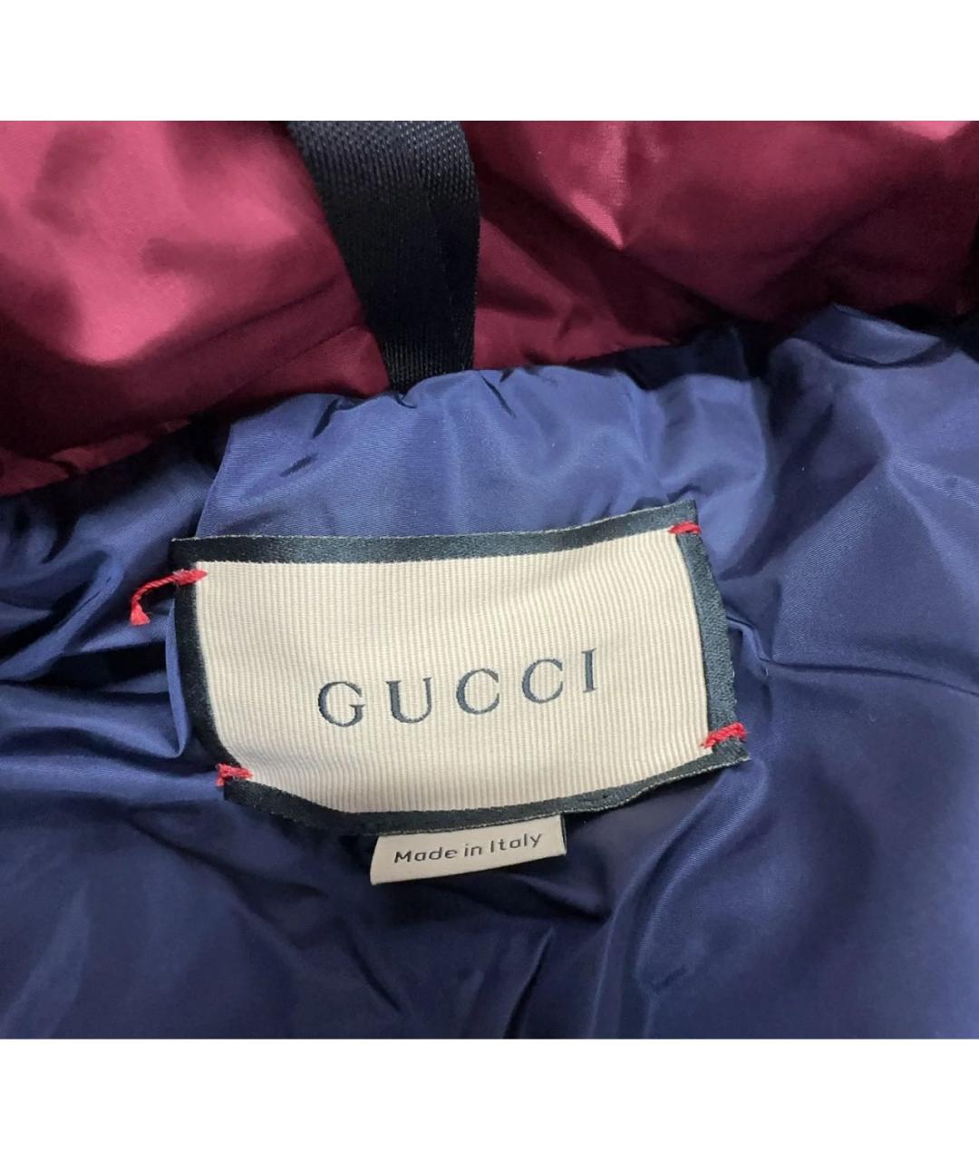GUCCI Бордовая куртка, фото 3