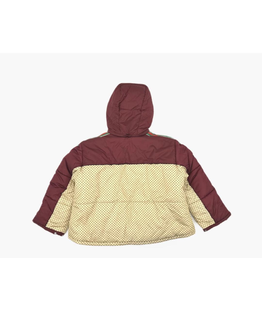 GUCCI Бордовая куртка, фото 2