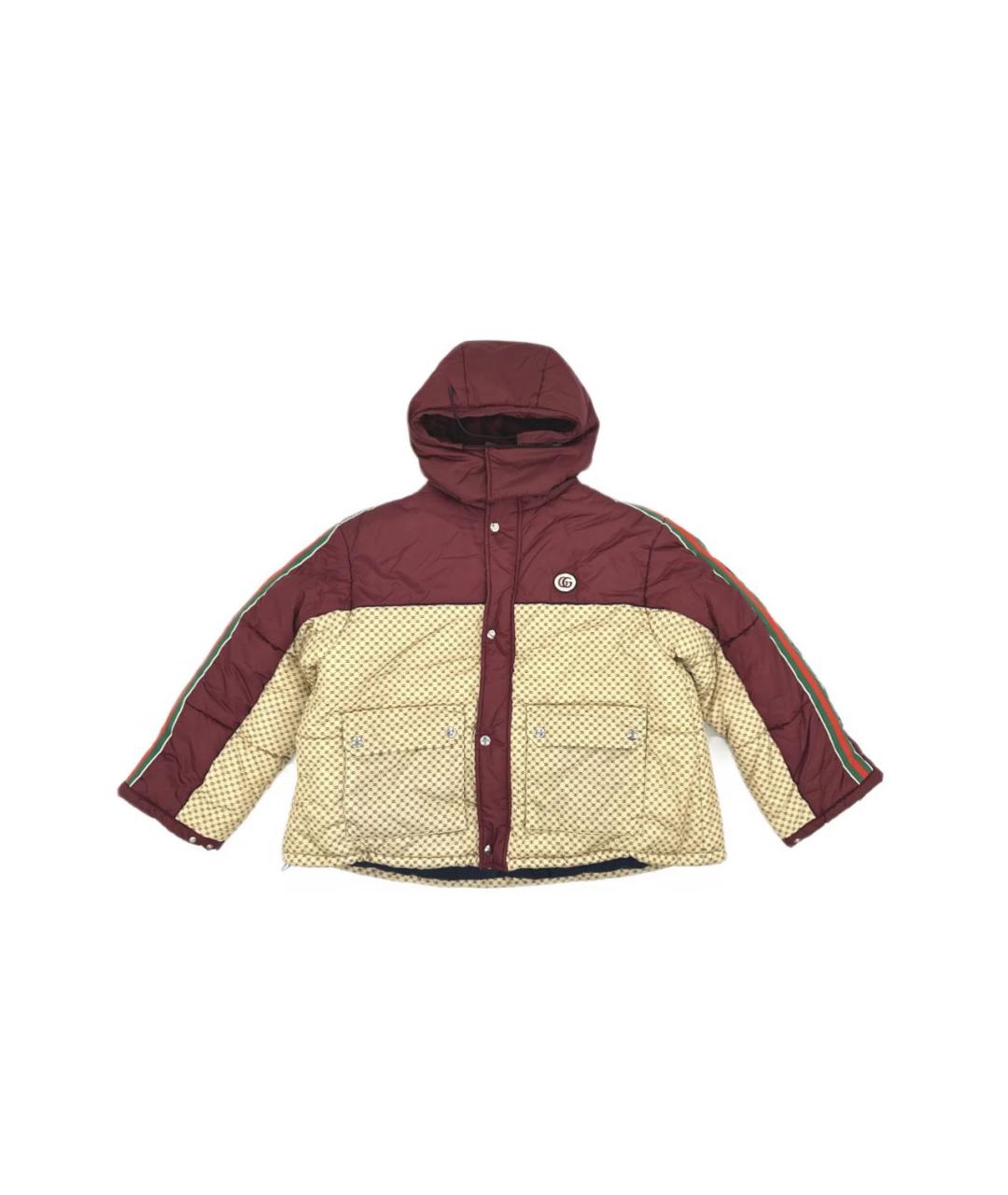 GUCCI Бордовая куртка, фото 4