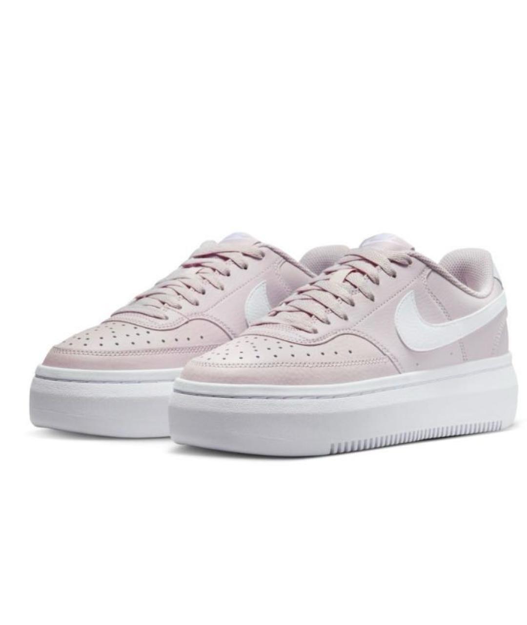 NIKE Коралловые кожаные кроссовки, фото 3