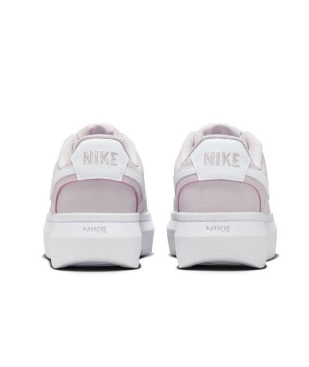 NIKE Коралловые кожаные кроссовки, фото 4