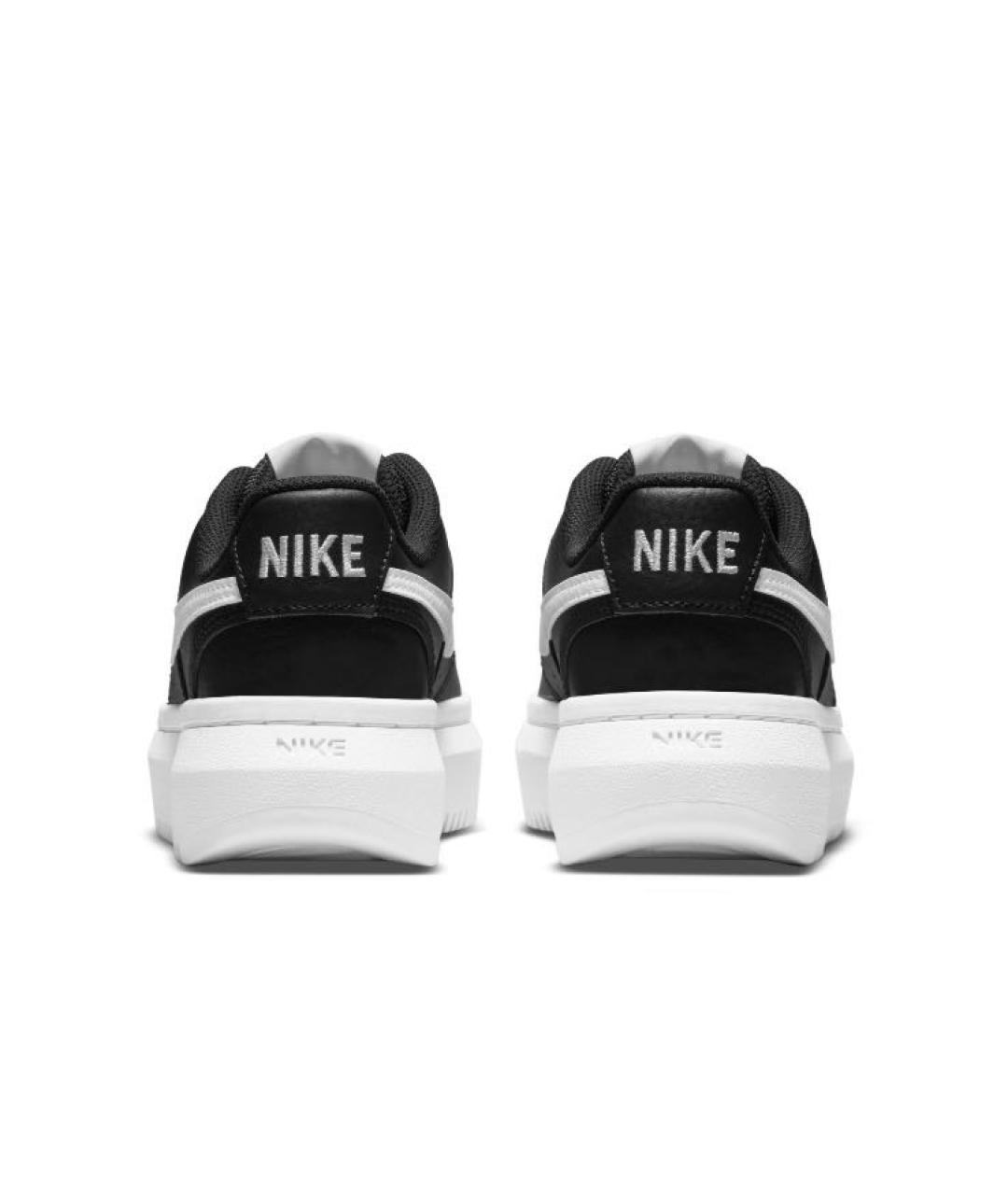 NIKE Черные кожаные кроссовки, фото 3