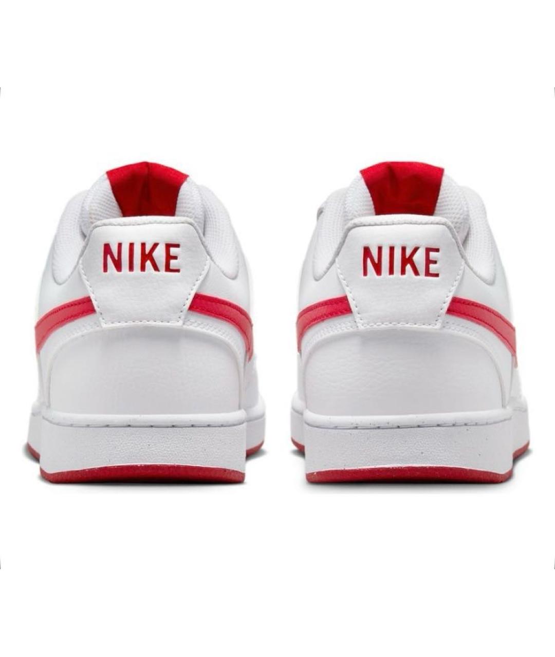 NIKE Белые кожаные кроссовки, фото 4