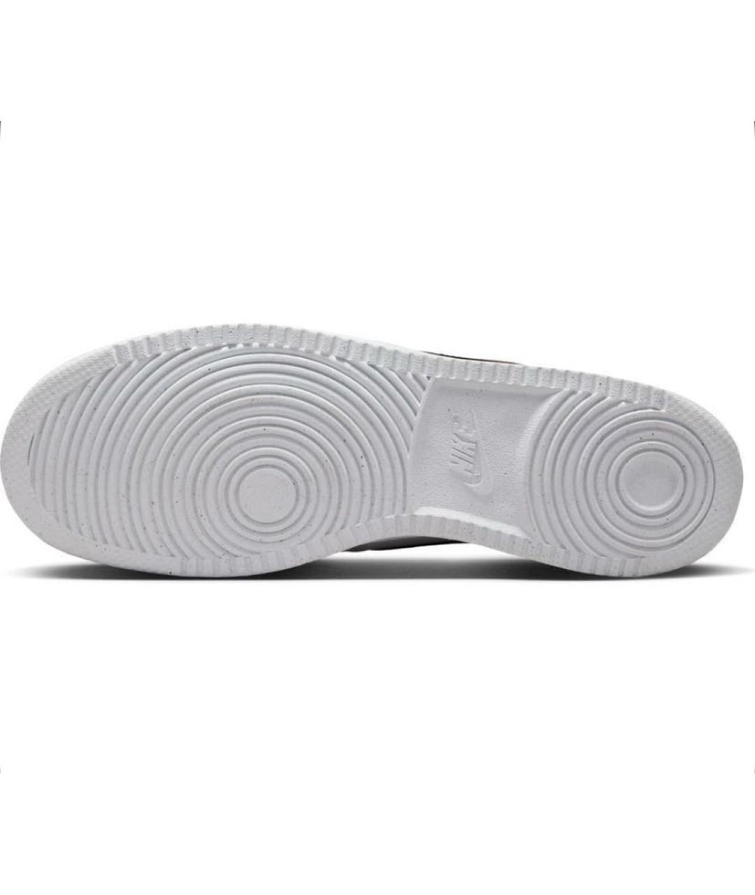 NIKE Белые кожаные кроссовки, фото 5