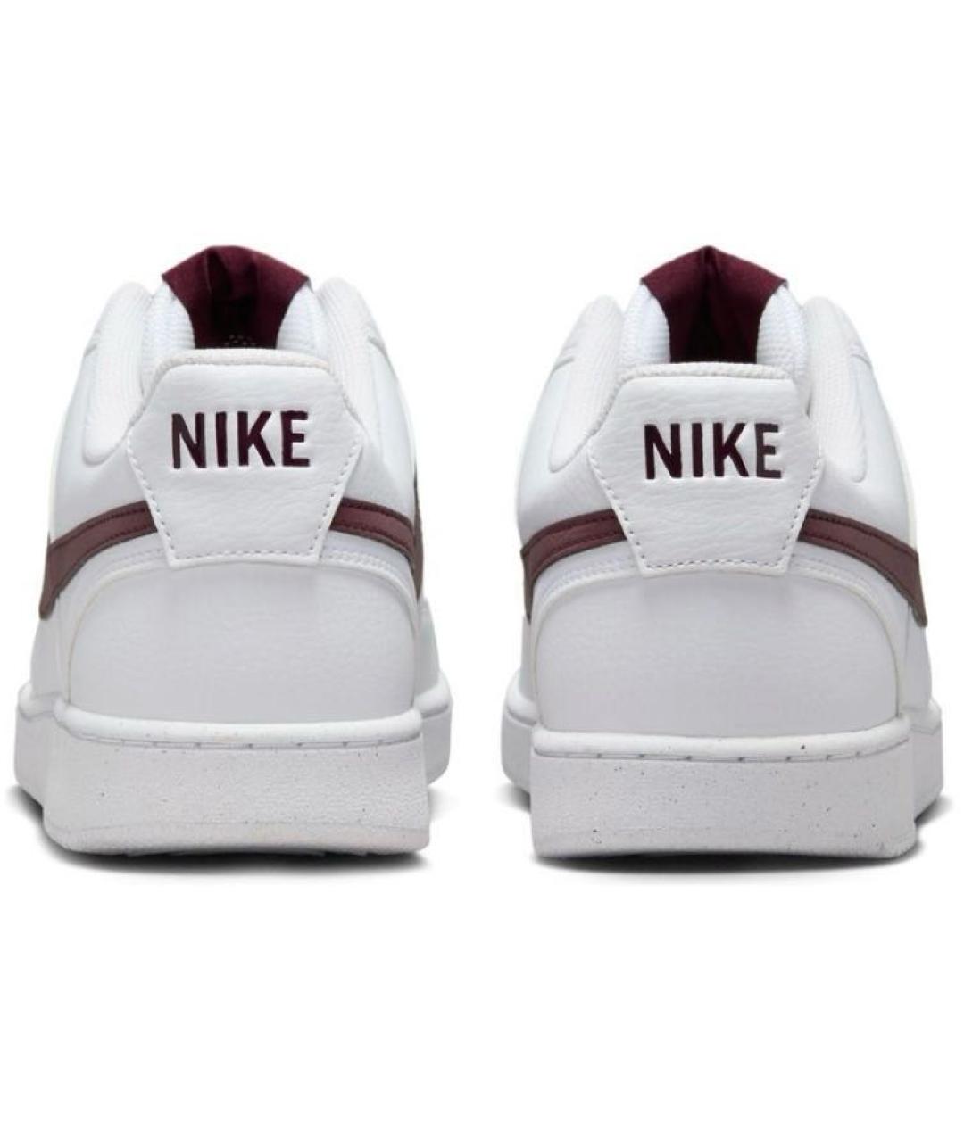 NIKE Белые кожаные кроссовки, фото 4