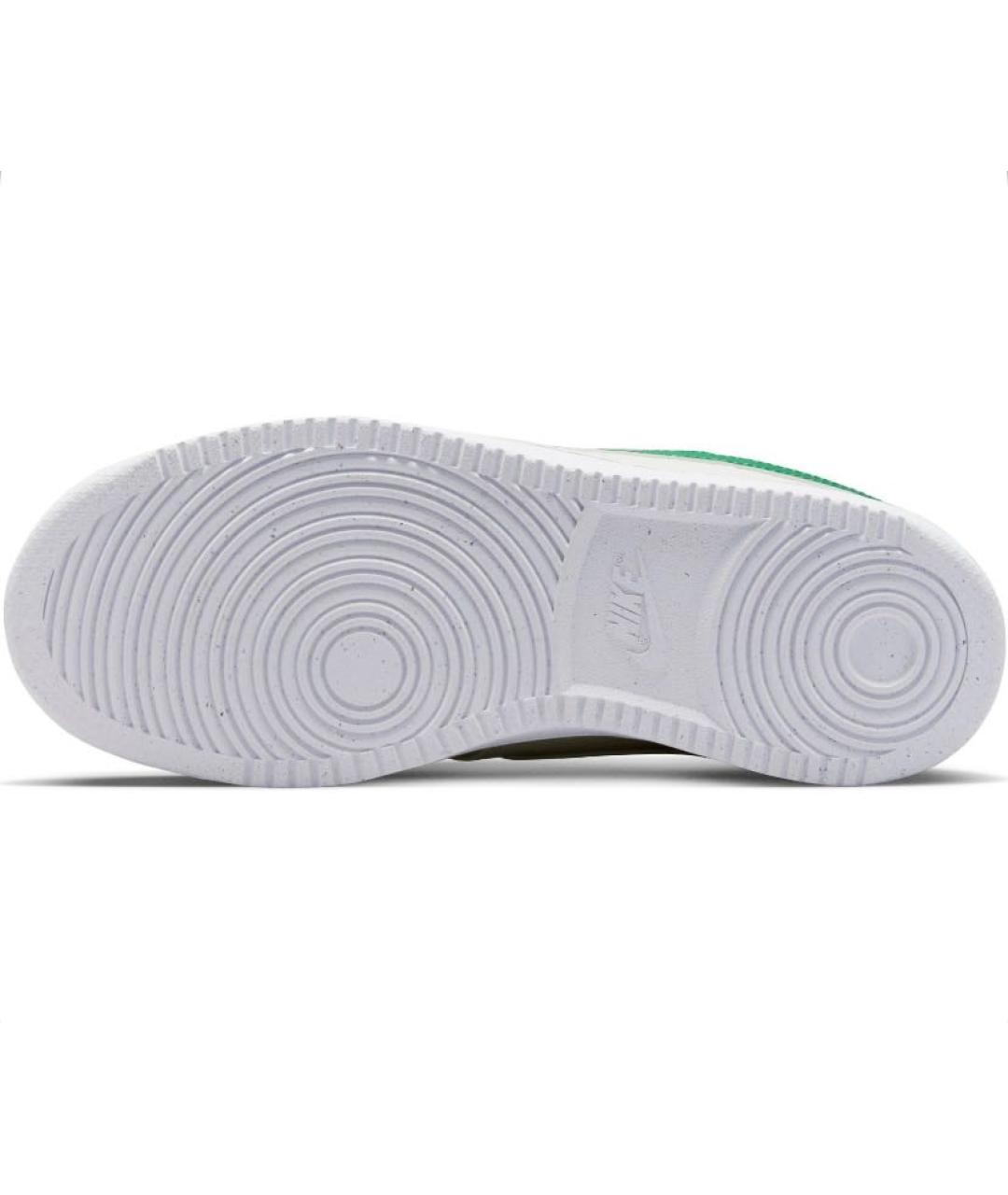 NIKE Бежевые кожаные кроссовки, фото 4