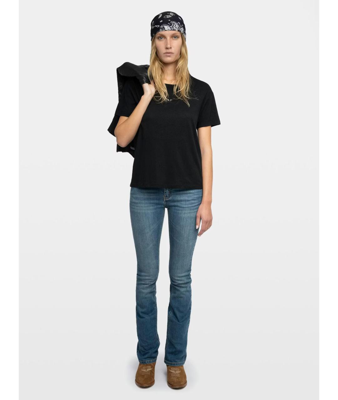 ZADIG & VOLTAIRE Черная футболка, фото 2